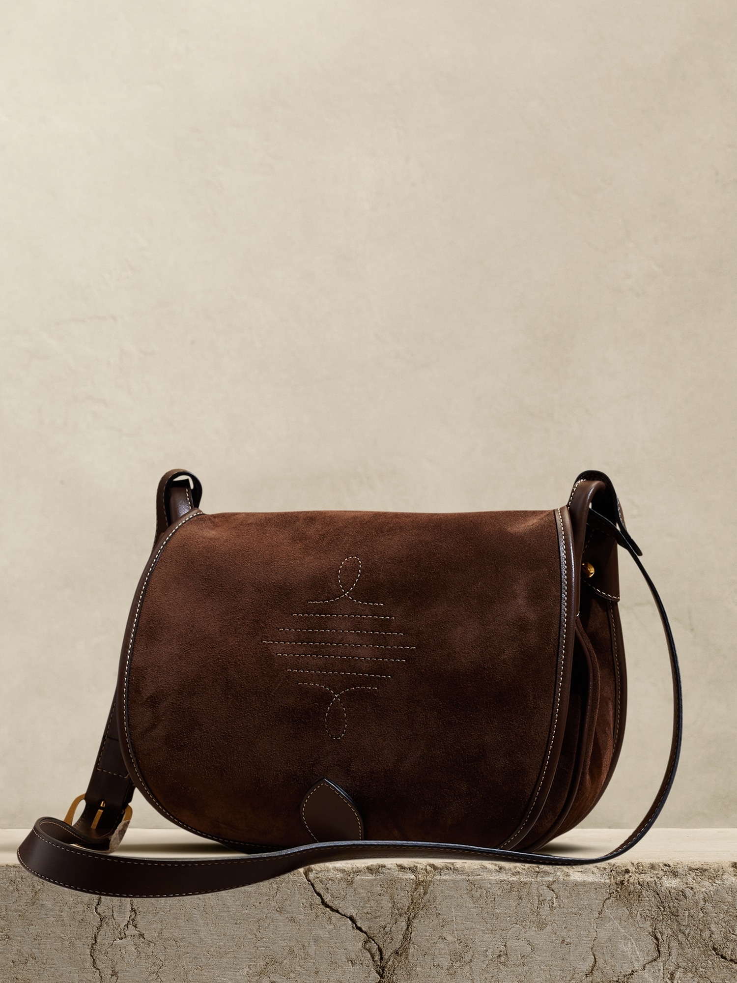 Buy Leather Crossbody Bag, Sling Bag, Banana Bag, Leather Pouch
