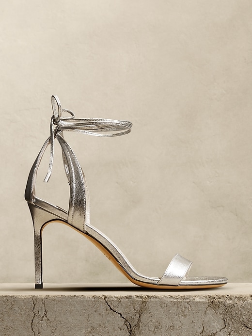 Margaux Leather Sandal Banana Republic