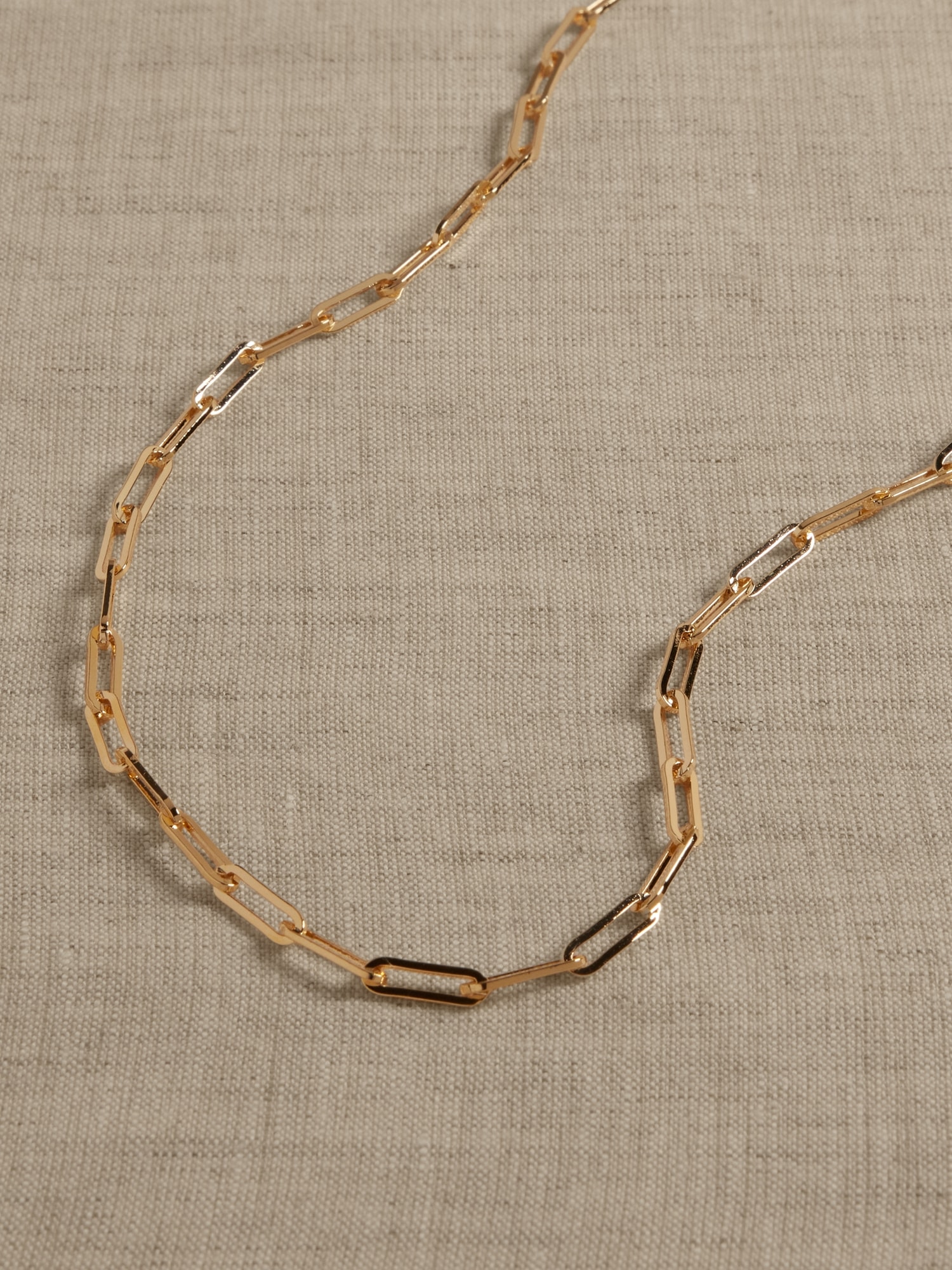 Ravena Paperclip Chain Necklace &#124 Aureus + Argent