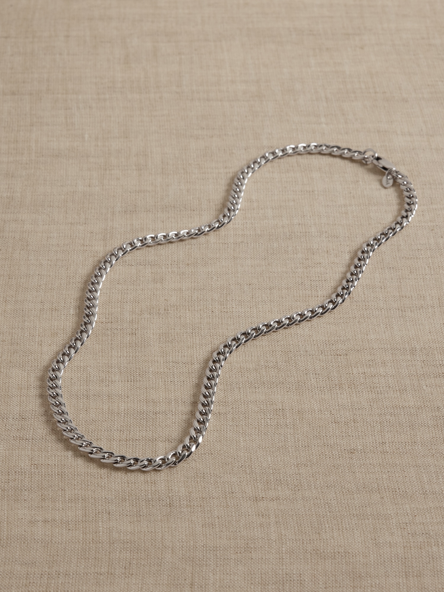 Ravena Delicate Curb Link Necklace &#124 Aureus + Argent