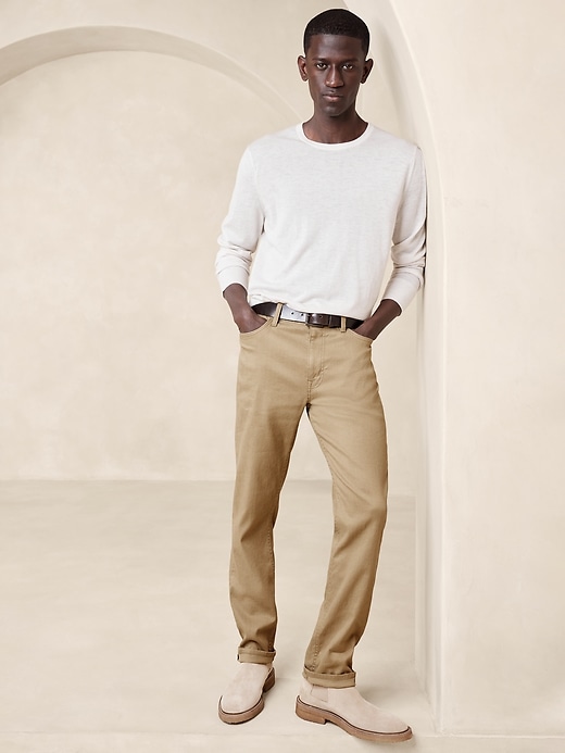 Slim Linen-Cotton Traveler Pant | Banana Republic