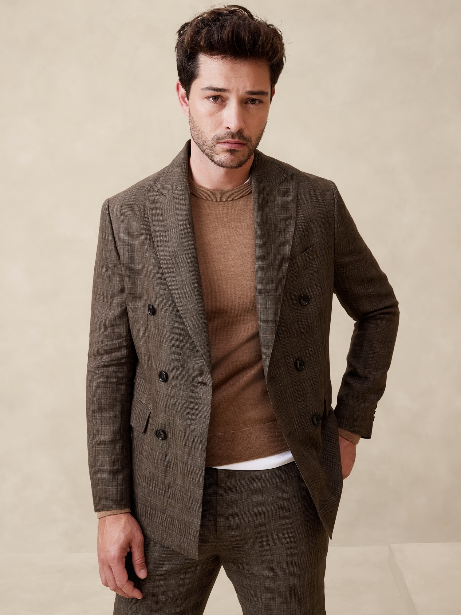 Simeon Italian Linen Suit Jacket