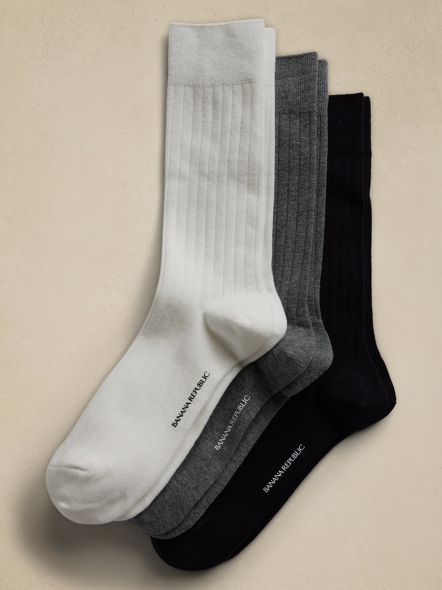 Cotton-Blend Trouser Sock