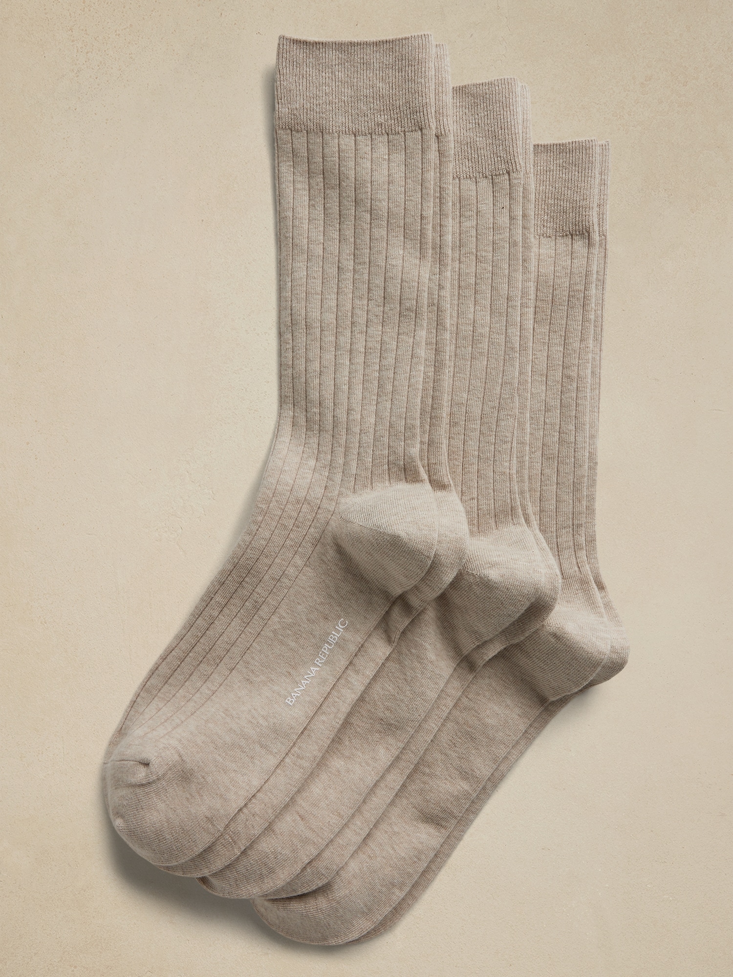 Cotton-Blend Trouser Sock