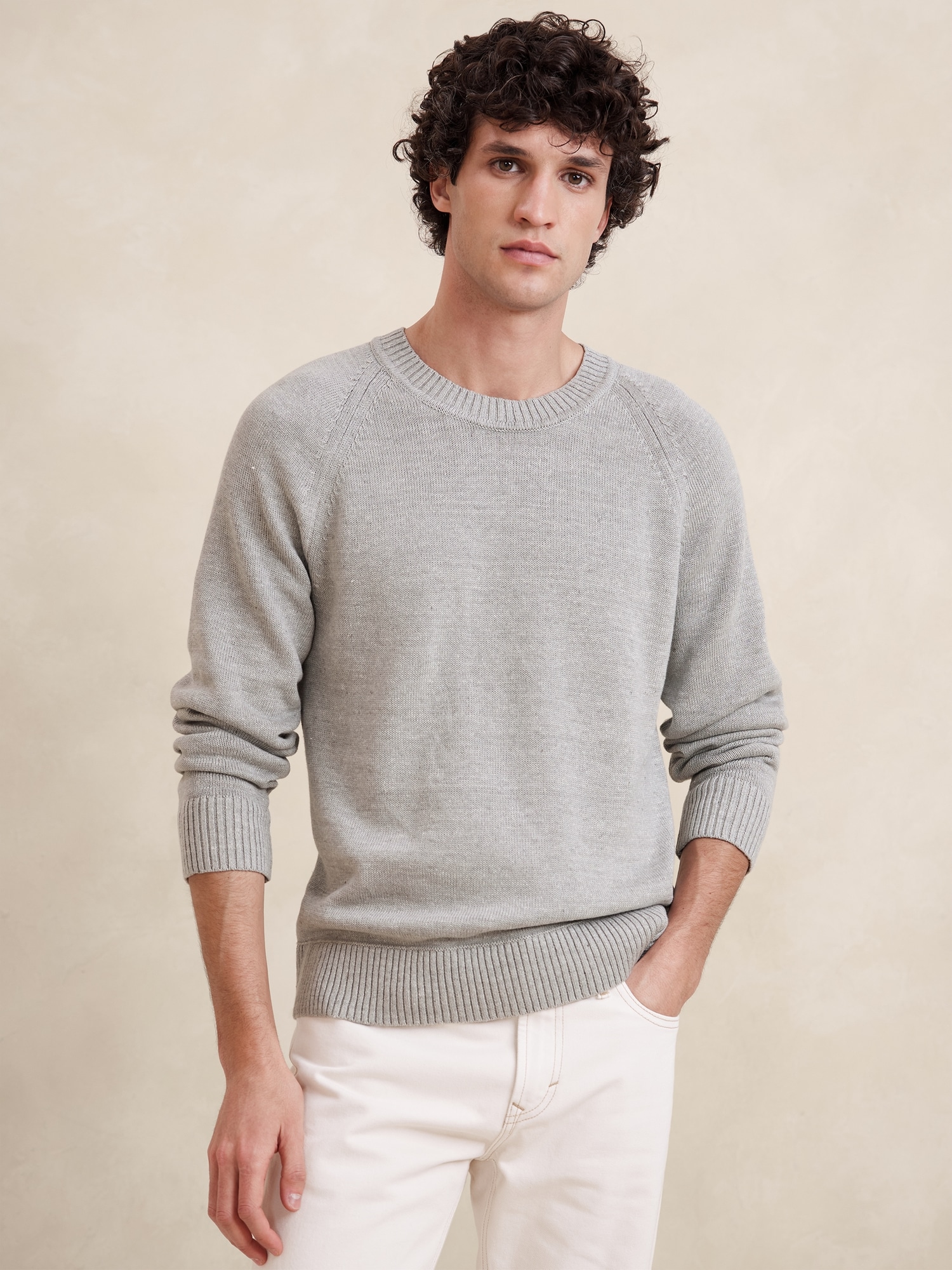 Giorgio Linen-Cotton Sweater