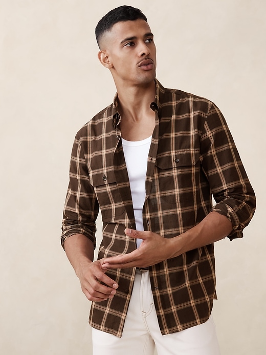 Expedition Plaid Shirt | Banana Republic