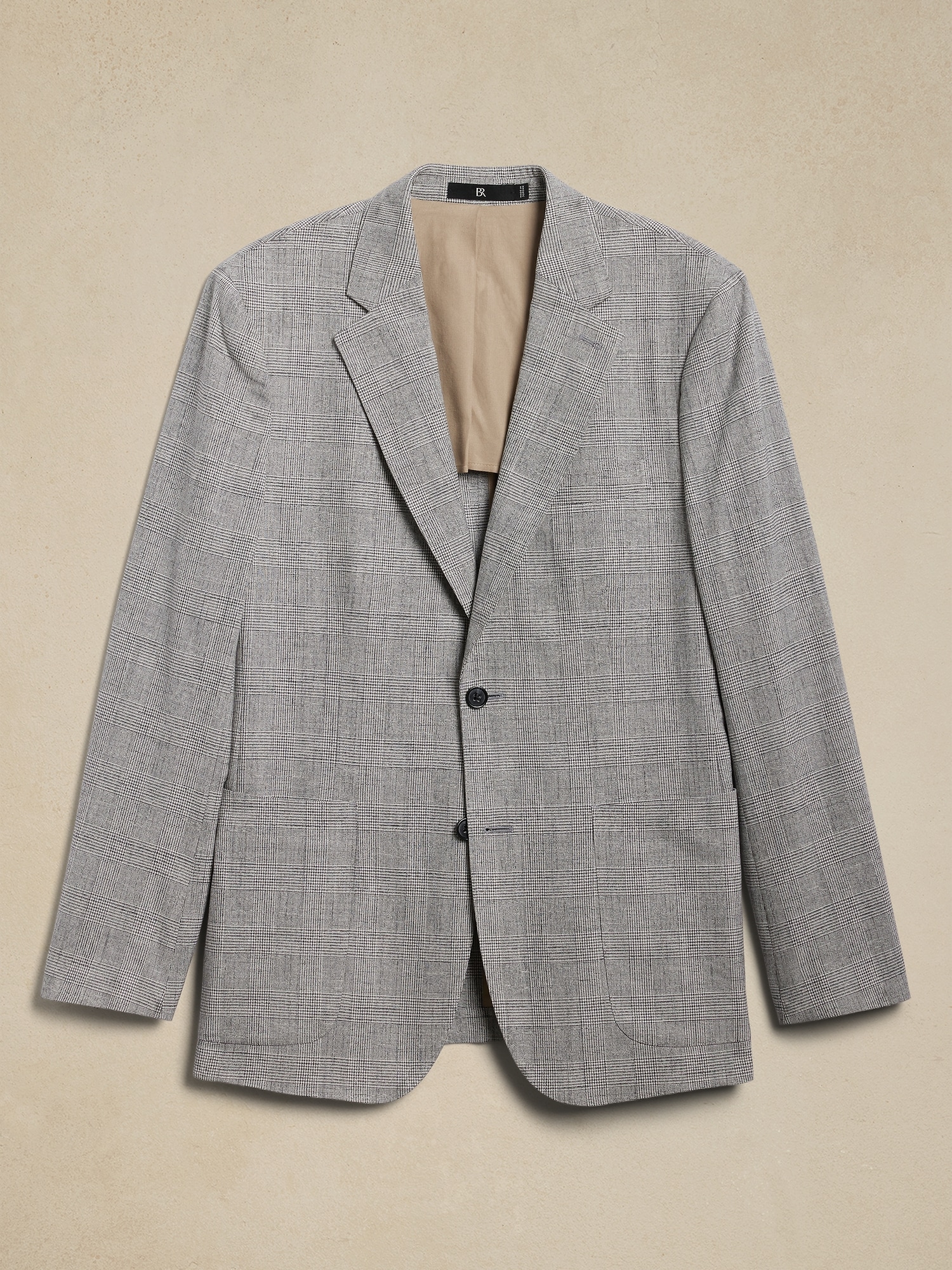 Italian Stretch-Cotton Suit Jacket