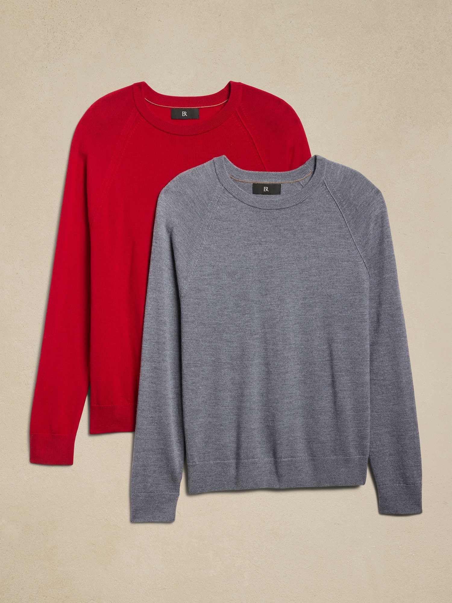 Franco Italian Merino Sweater 2-Pack