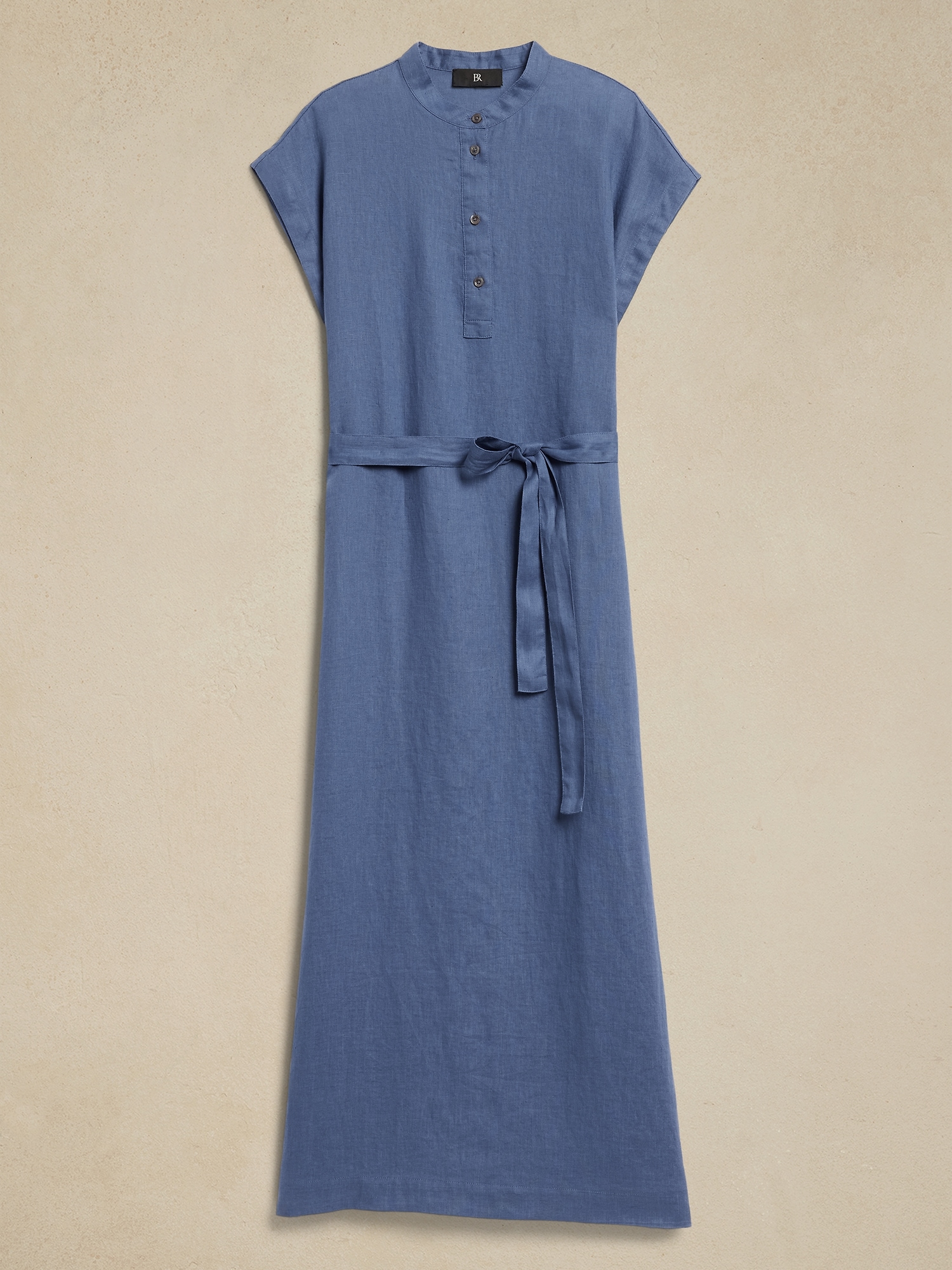 Linen Kaftan Dress