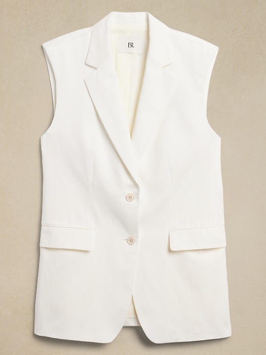 Iba Cotton amp; Linen Vest