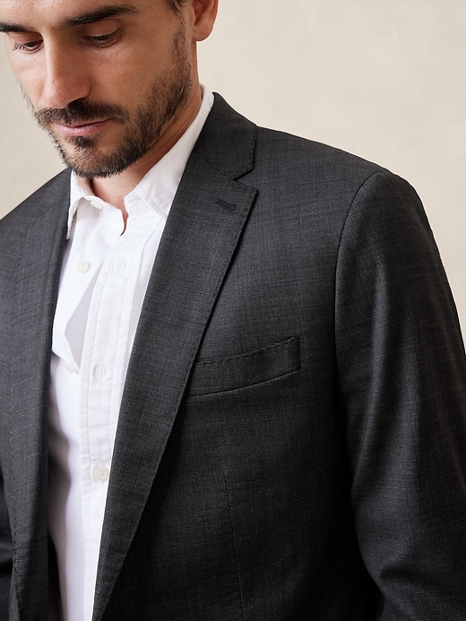 Signature Italian Nailhead Suit Jacket | Banana Republic