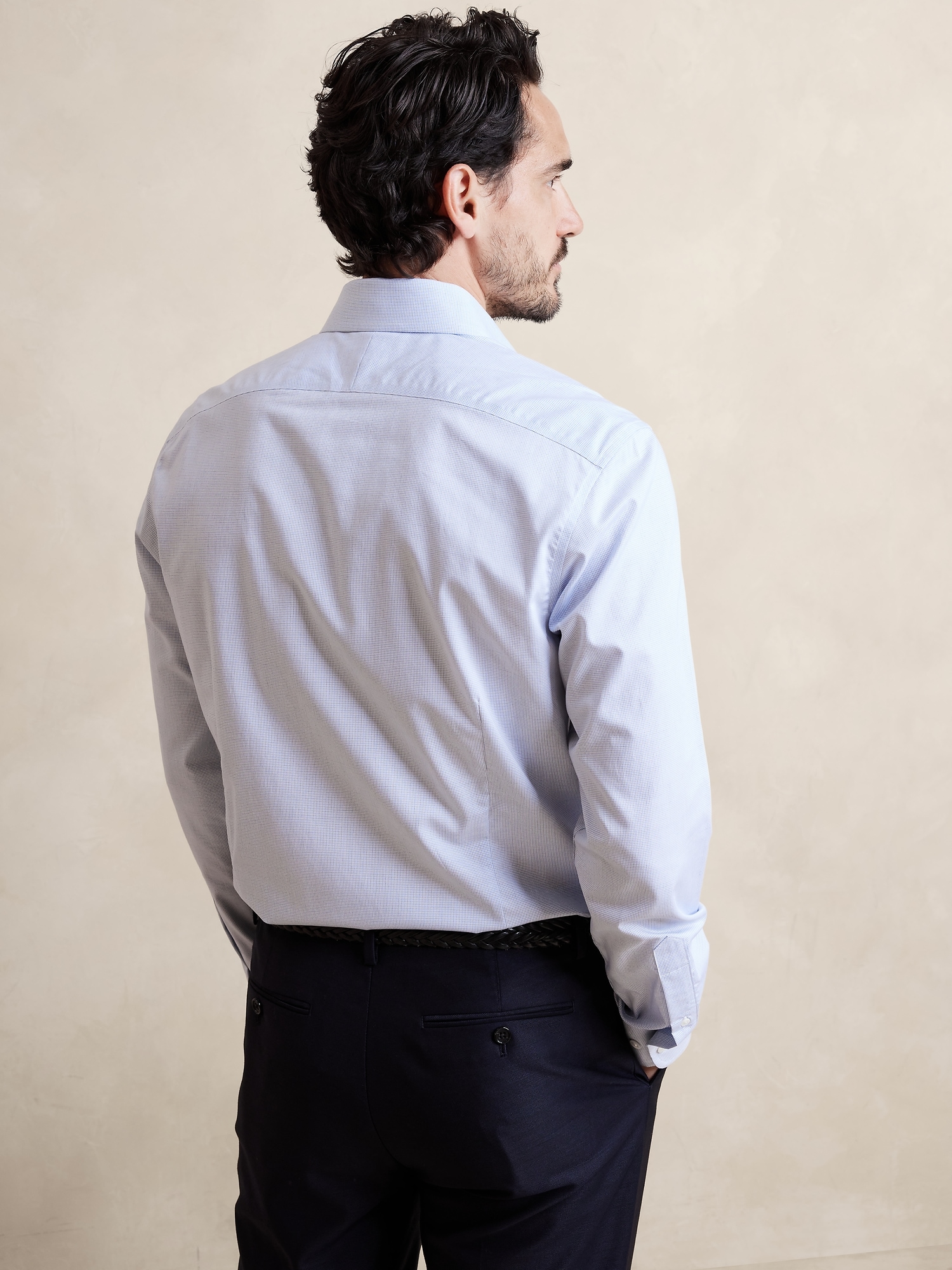 Slim Wrinkle-Resistant Dress Shirt