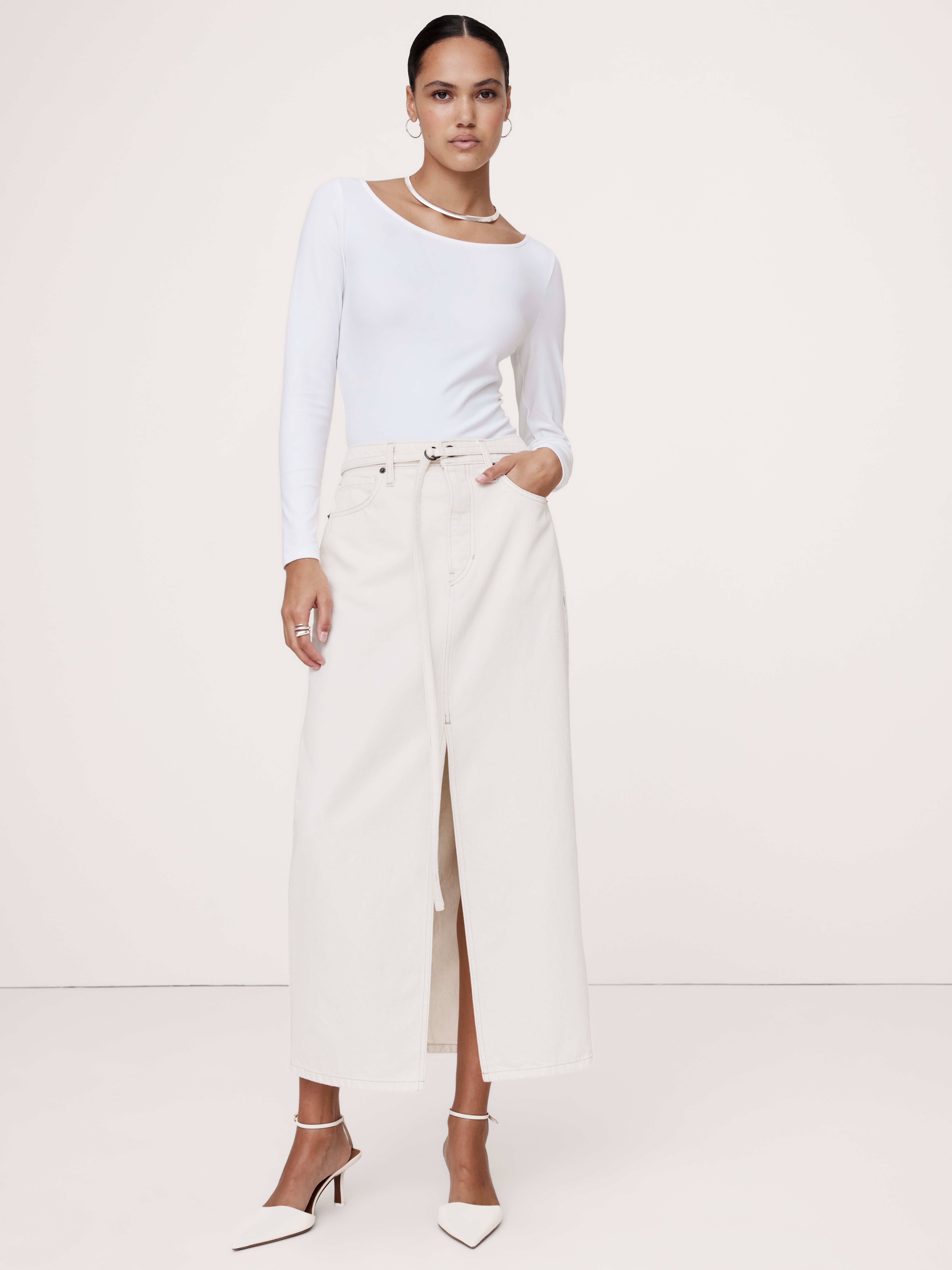 インナー・ルームウェアその他 FERRAGAMO Cappuccino stretch viscose blend bodysuit Ferragamo Cappuccino Stretch Viscose Blend Bodysuit In Green