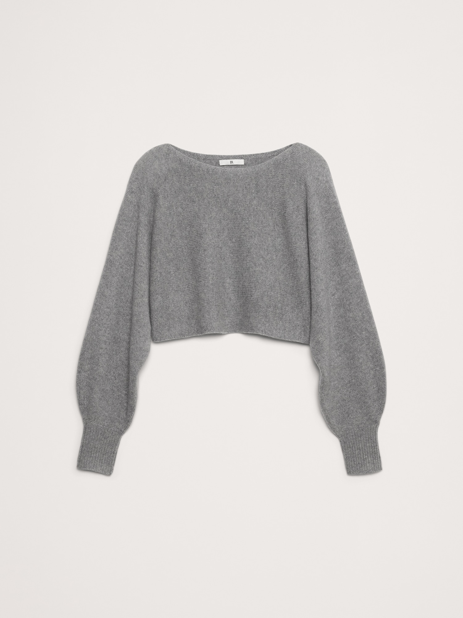 Midweight Cashmere Cropped Sweater