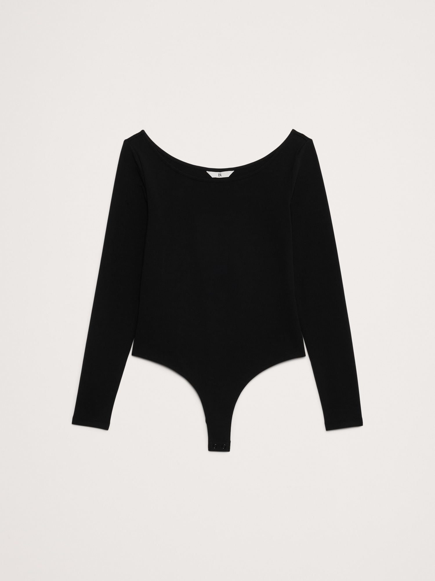 Refined Scoop-Neck Bodysuit