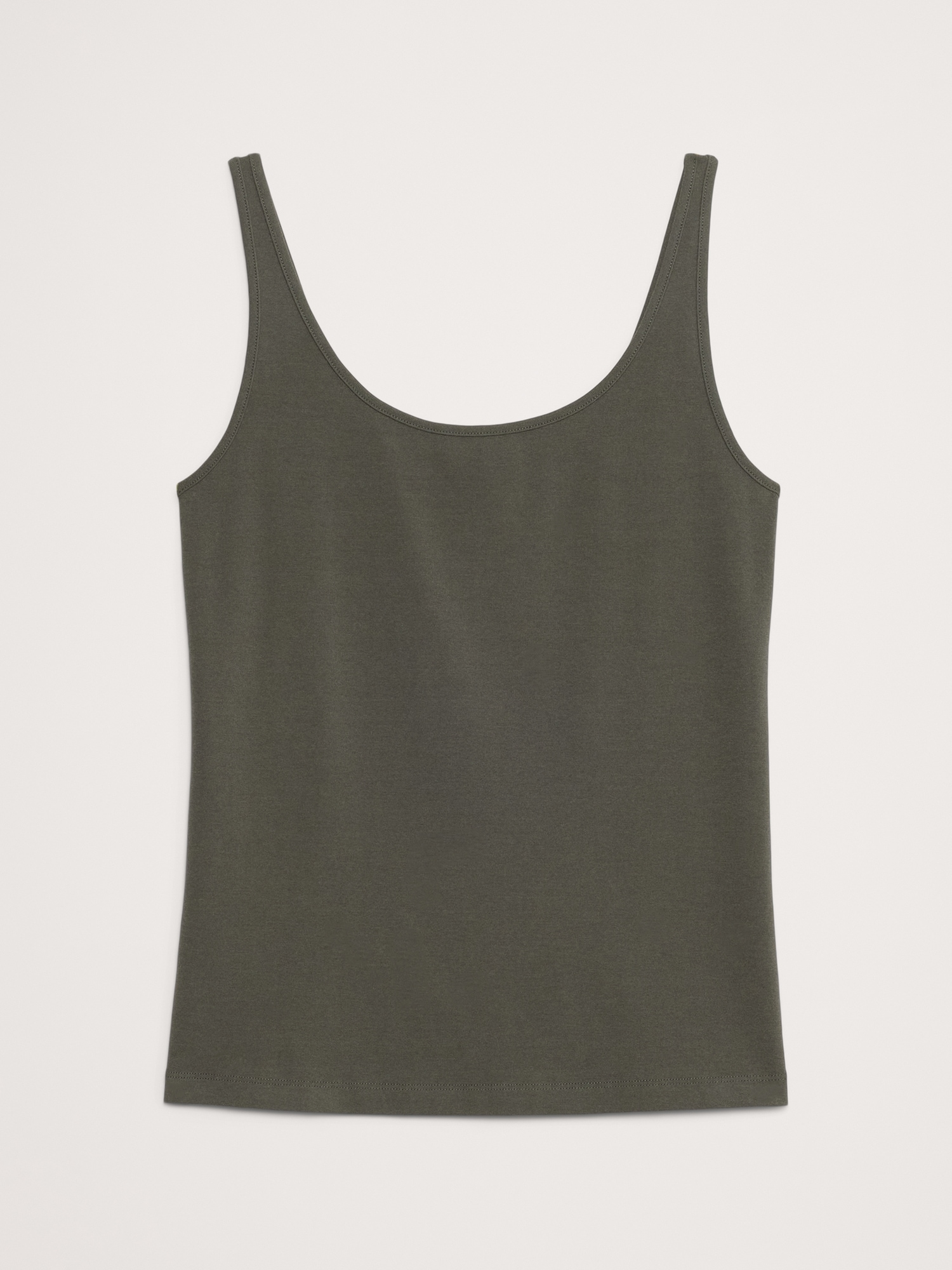 Refined Scoop-Neck Tank