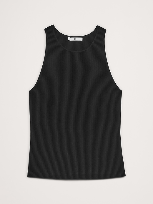 Sculpted Ribbed Tank | Banana Republic