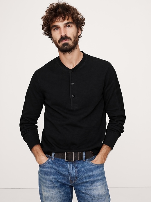 Banana Republic Soft Wash Henley Banana Republic Soft Wash Henley