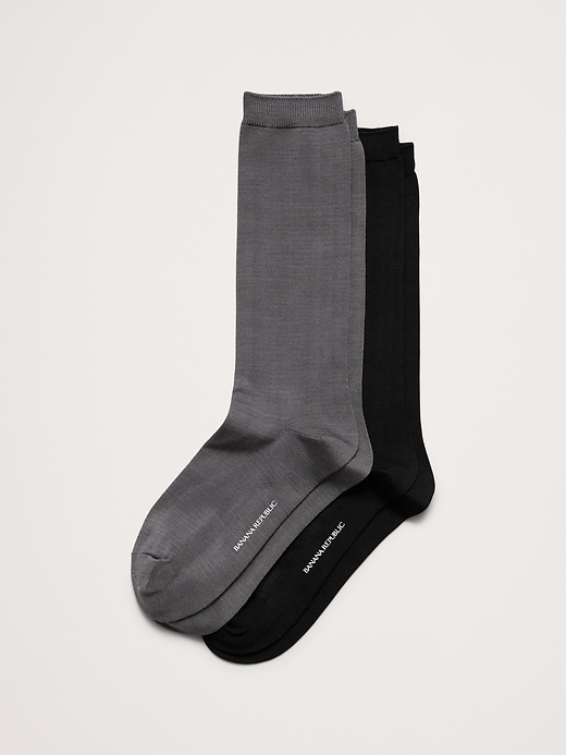Semi-Sheer Trouser Sock