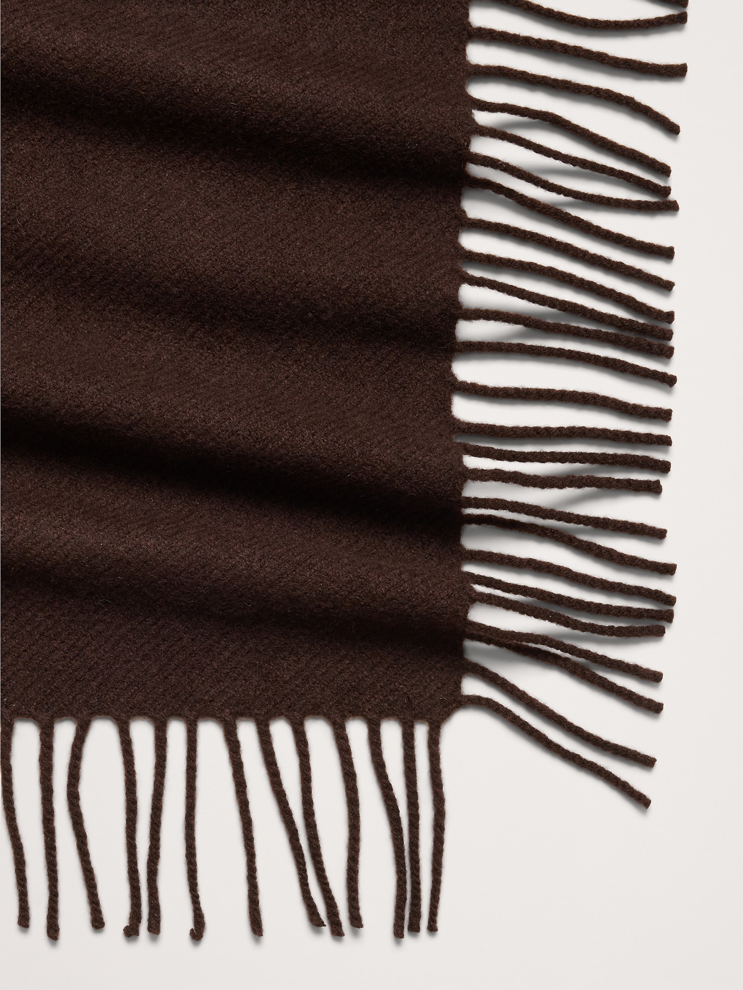 Fringed Wool Scarf