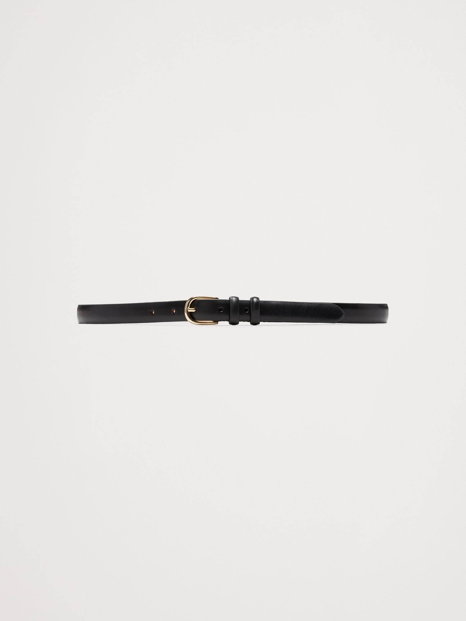 Slim Leather Belt