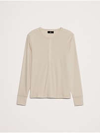 Cotton Henley T-Shirt