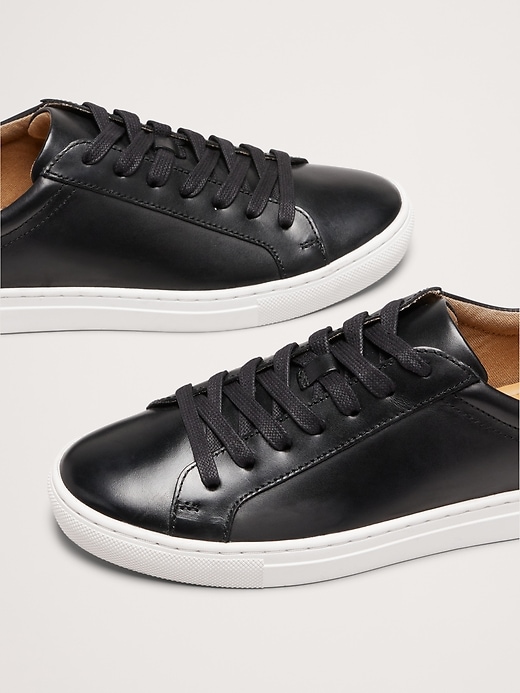 【こうすけ】 BANANA REPUBLIC In Review: Banana Republic Nicklas Leather Sneakers