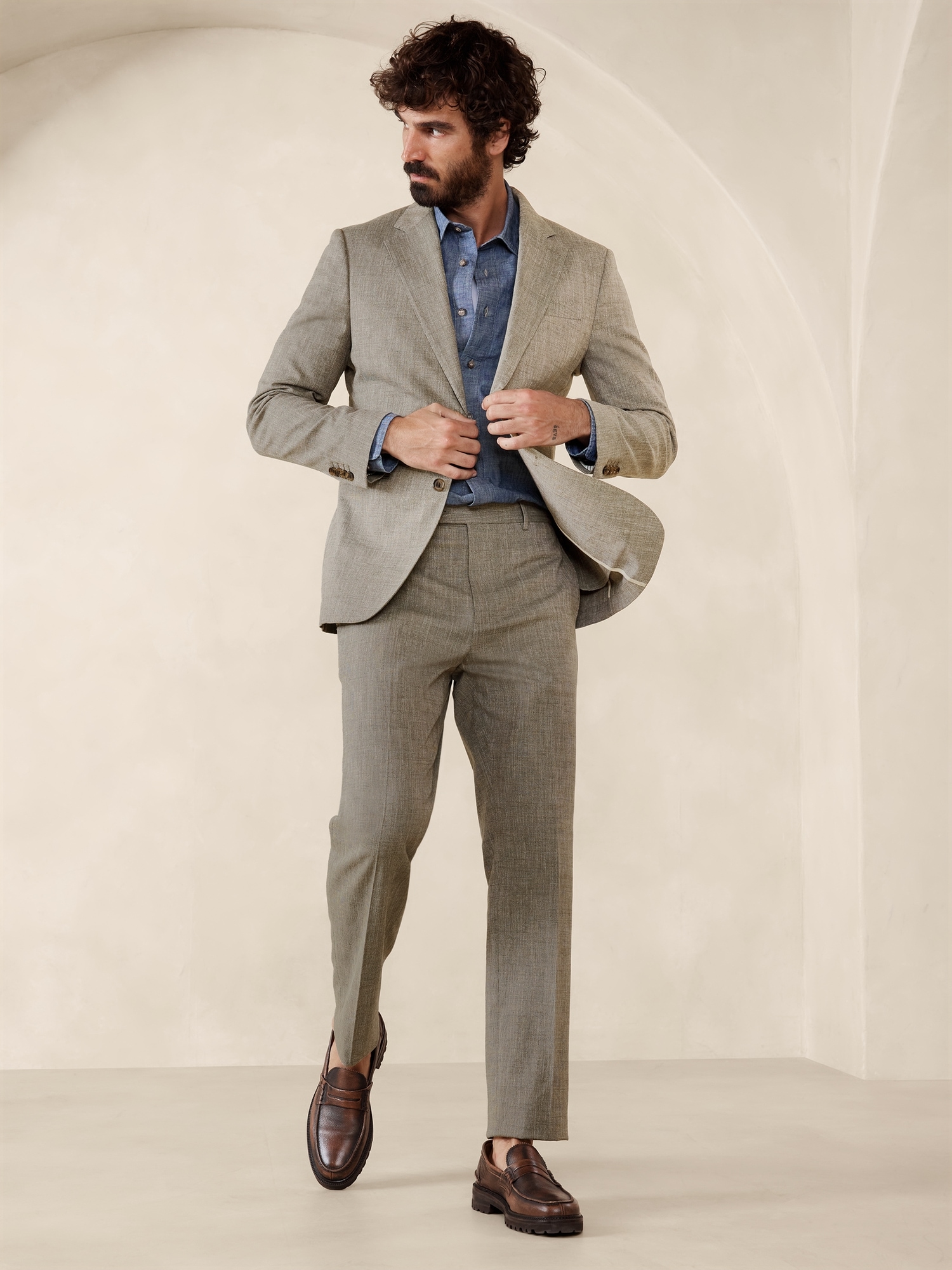 Wrinkle-Resistant Dress Pant | Banana Republic