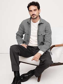 ジャケット・アウター Y's DUNGAREE TWILL ASYMME SHIRT JACKET 2 cn56122847.jpg