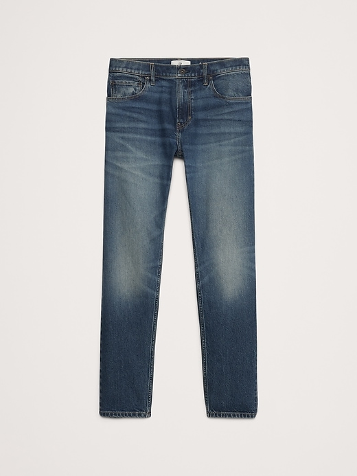 ★★ ★★ Slim straight denim pants T22E6NPC501 Slim Authentic Jean | Banana Republic
