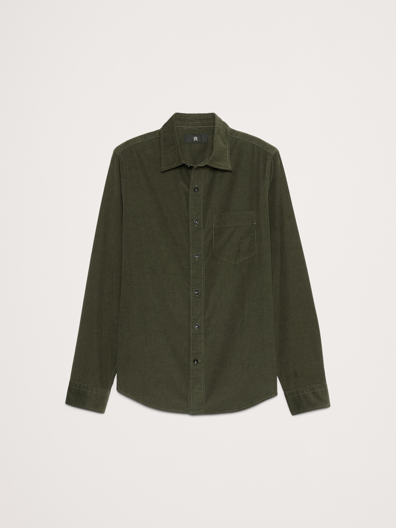 Standard-Fit Lightweight Corduroy Shirt