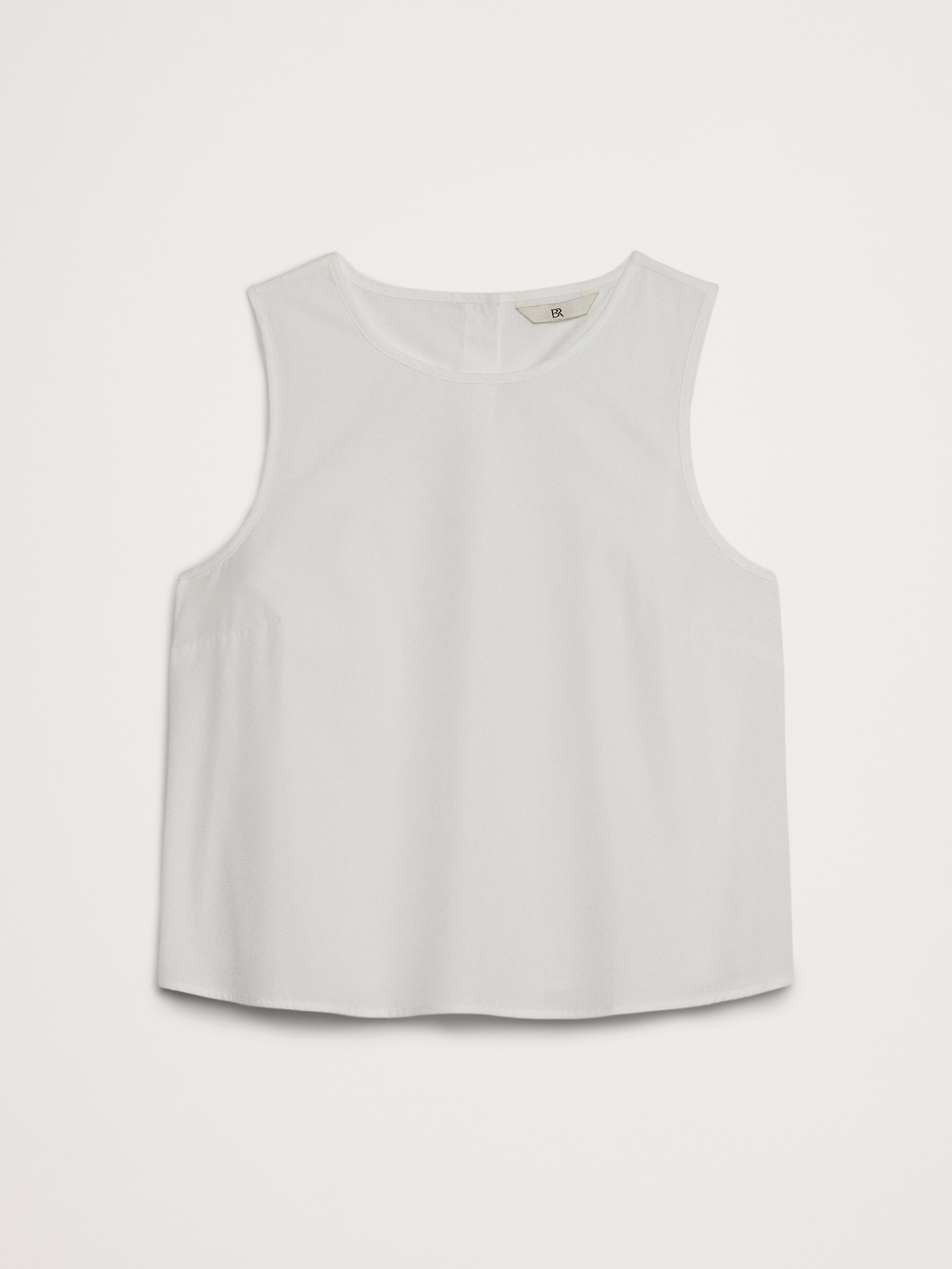 Poplin Cropped Tank