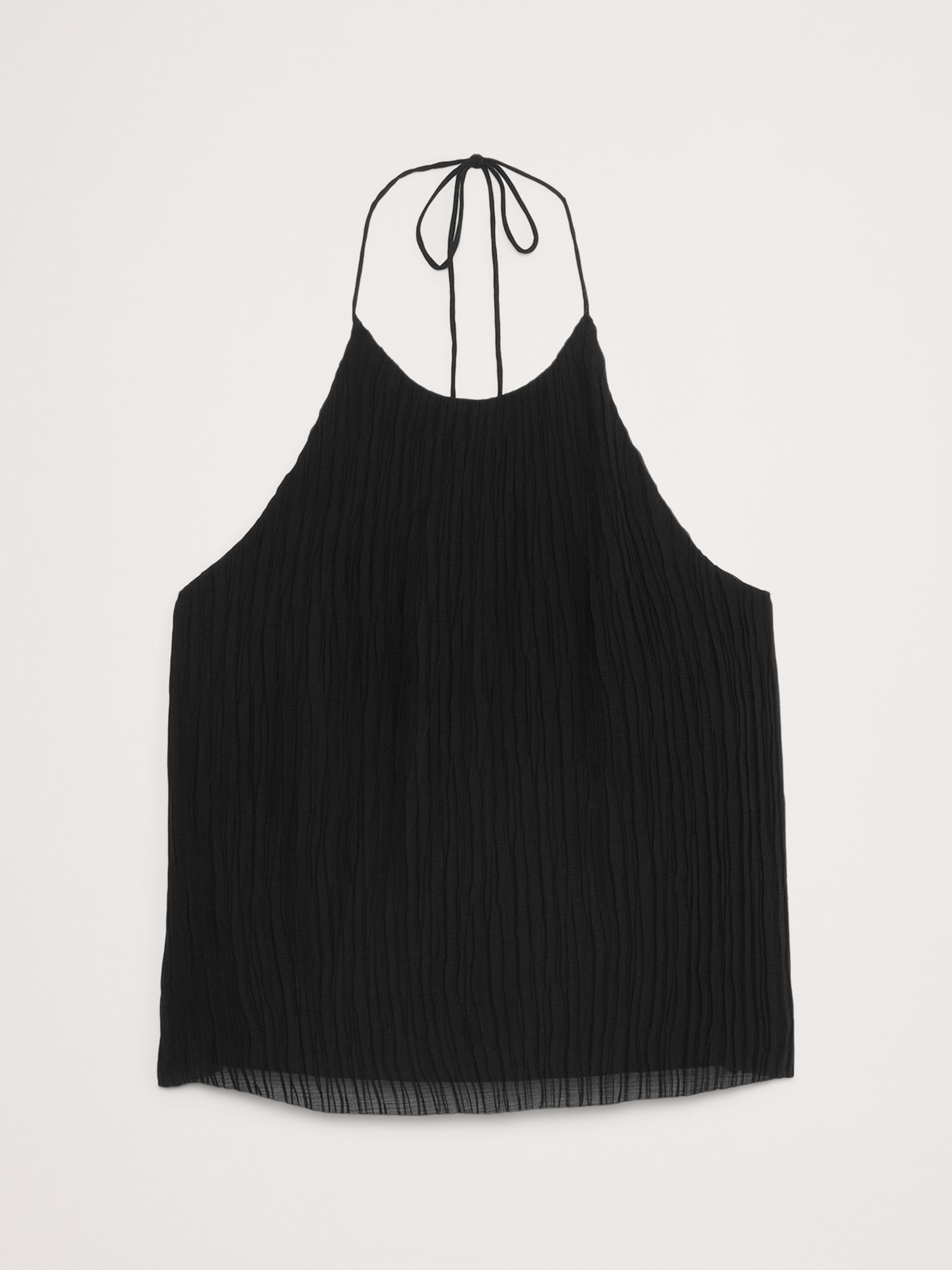 Crinkle Halter Top