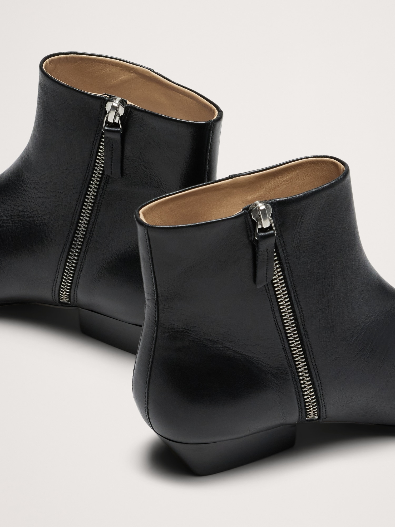 Italian Leather Ankle Boot