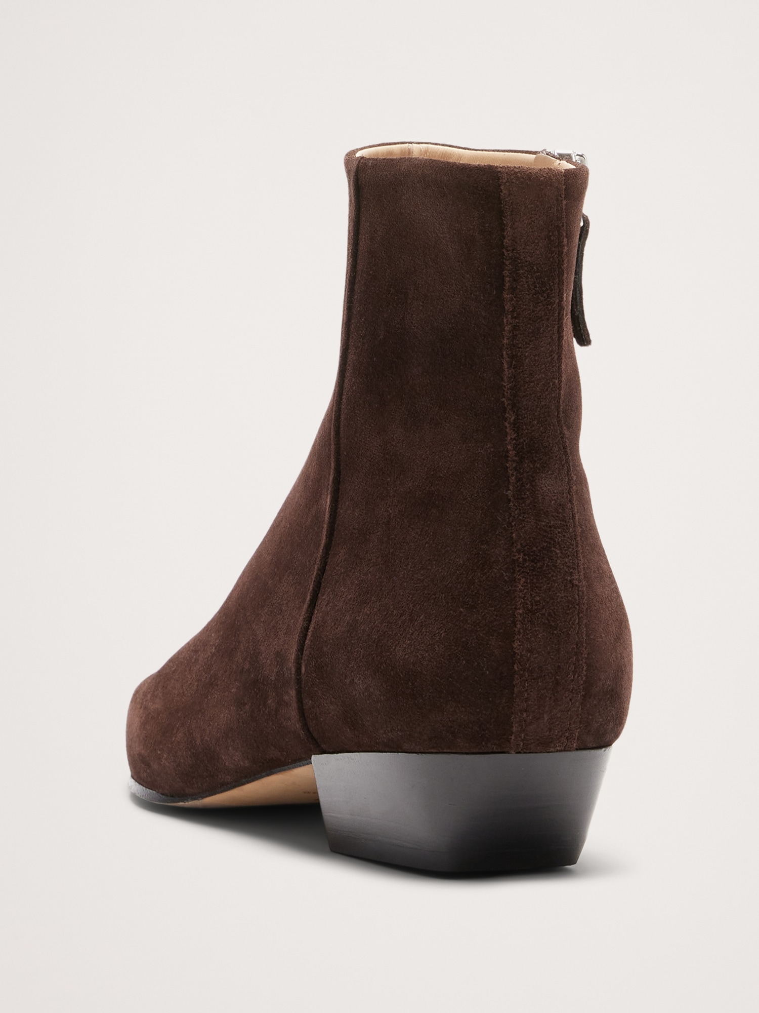 Italian Suede Ankle Boot