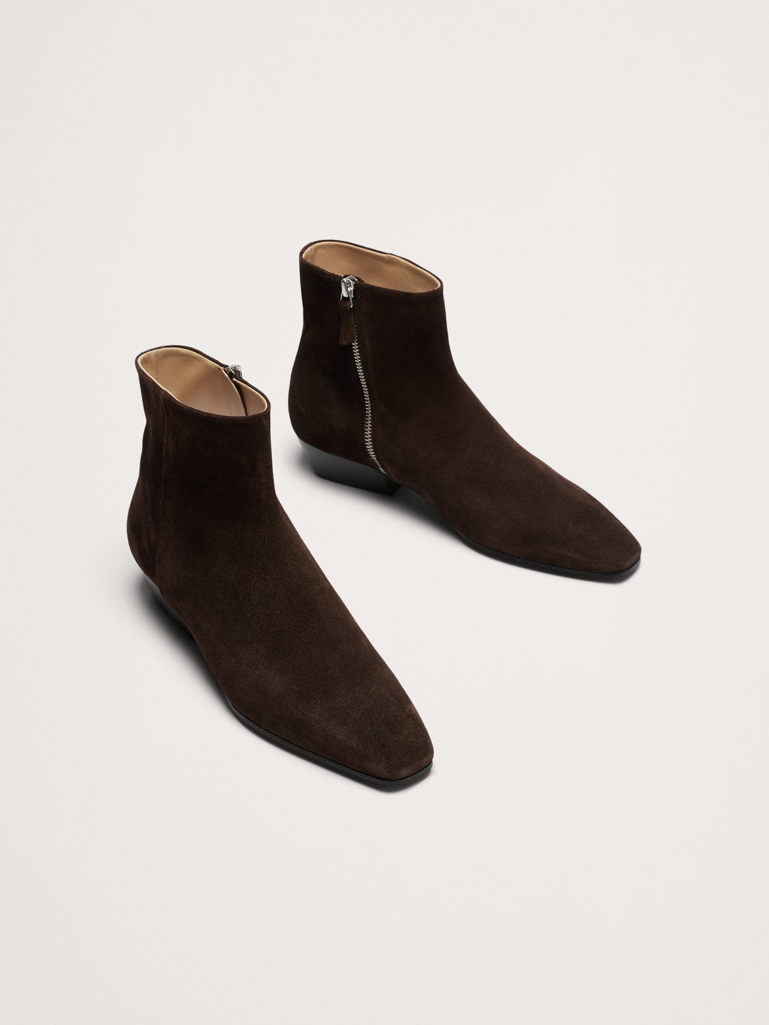 Italian Suede Ankle Boot