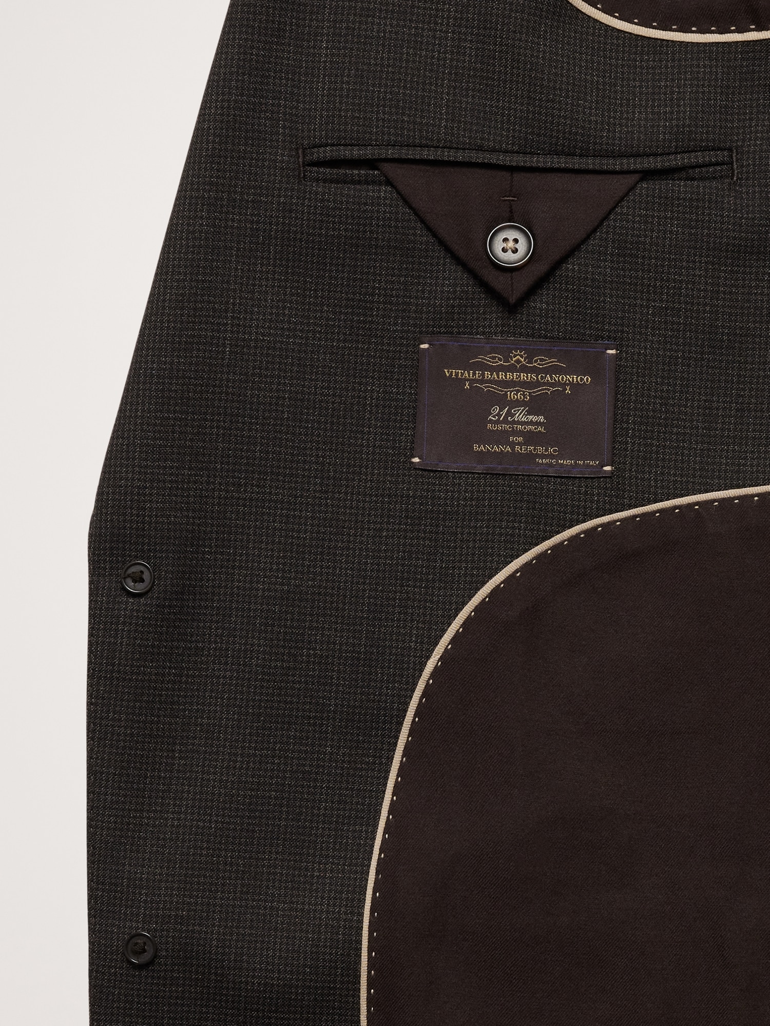 Signature Italian Rustico Suit Jacket