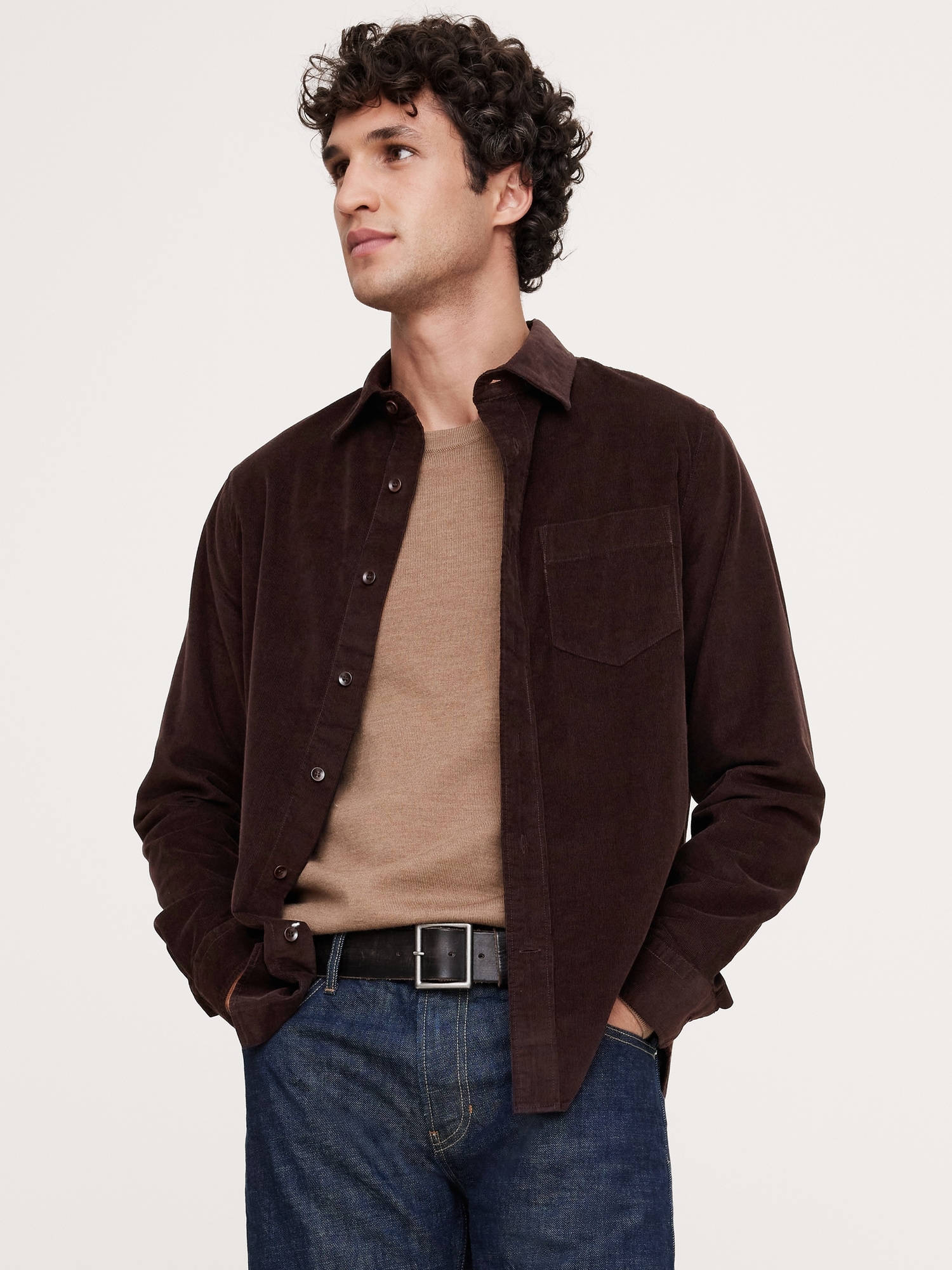 Lightweight Corduroy Shirt