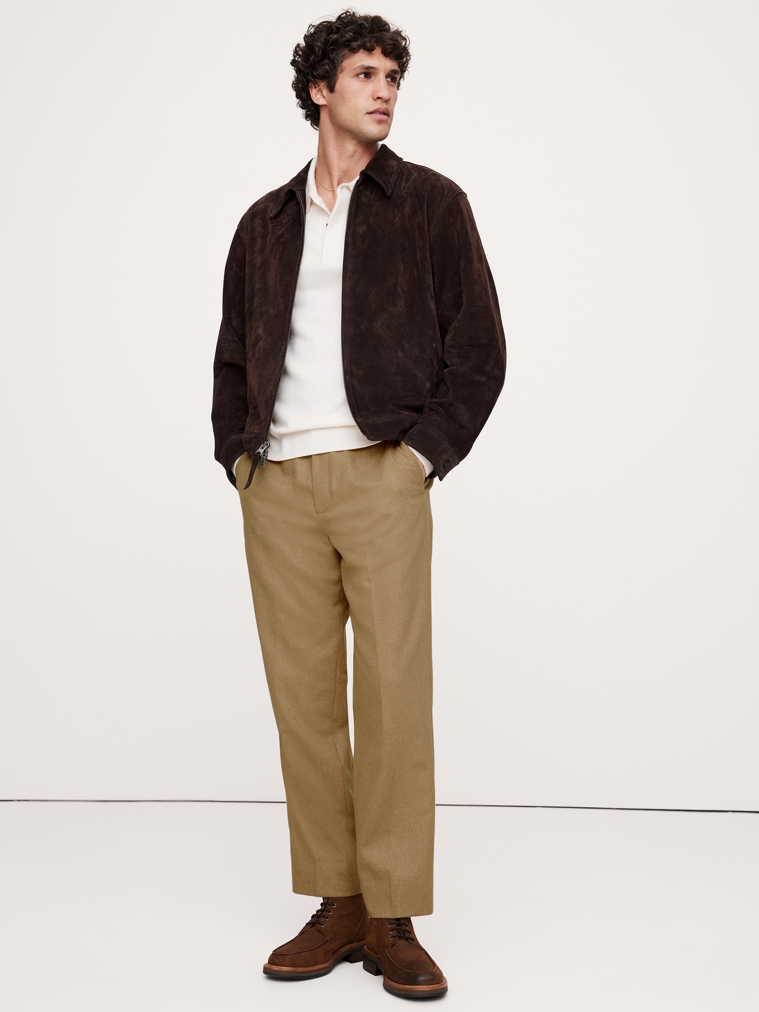 Italian Flannel Pull-On Pant