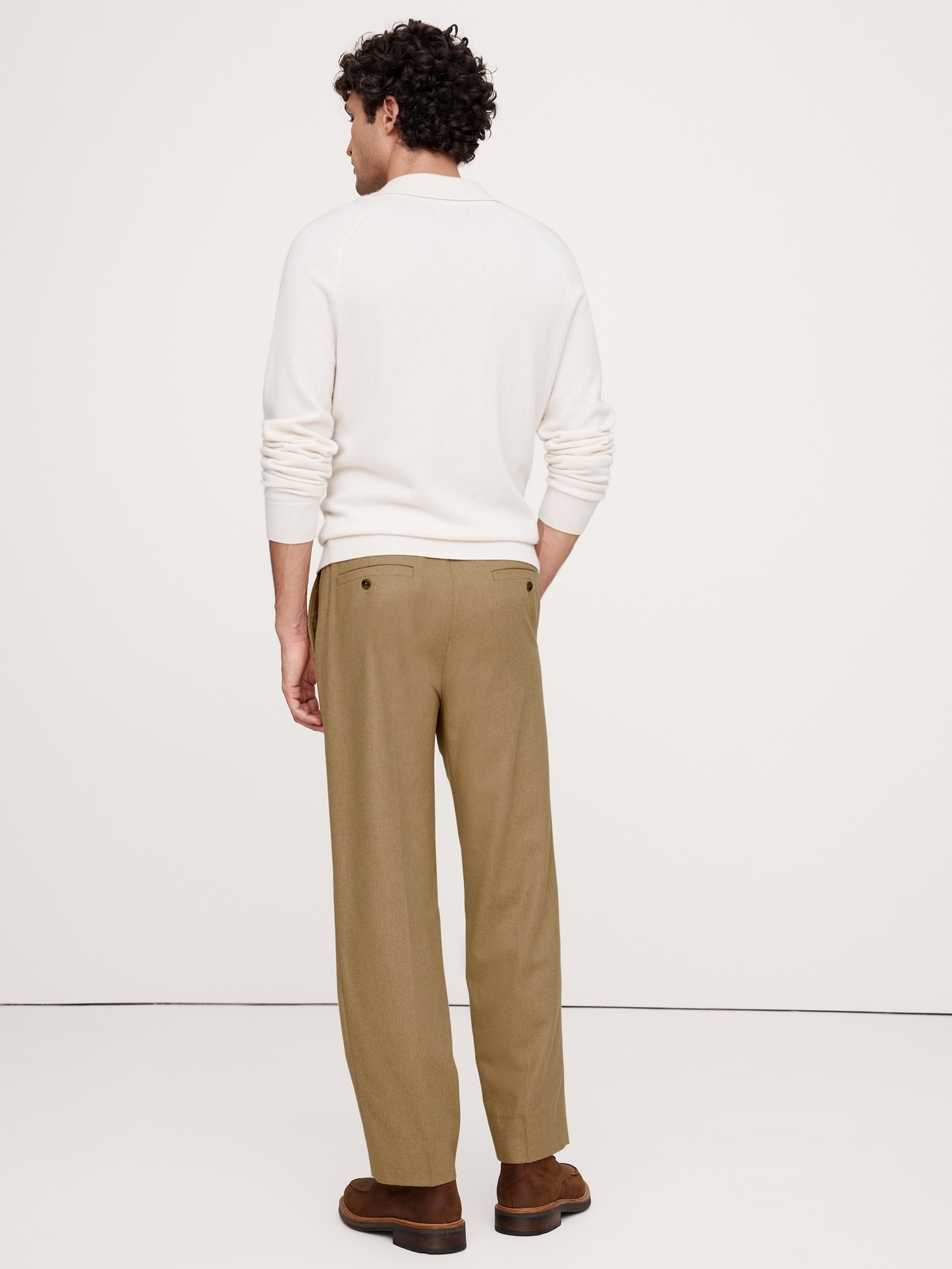 Italian Flannel Pull-On Pant