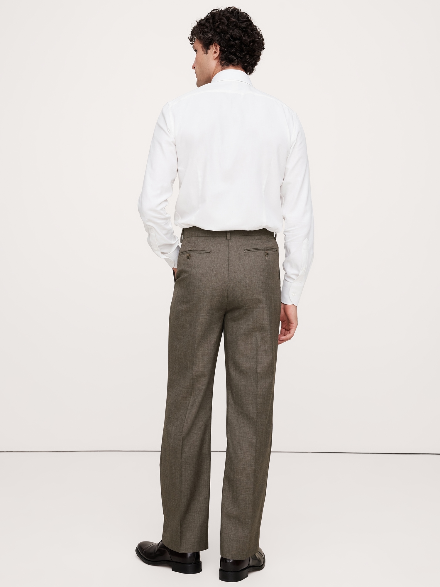 Signature Italian Rustico Straight-Leg Pant