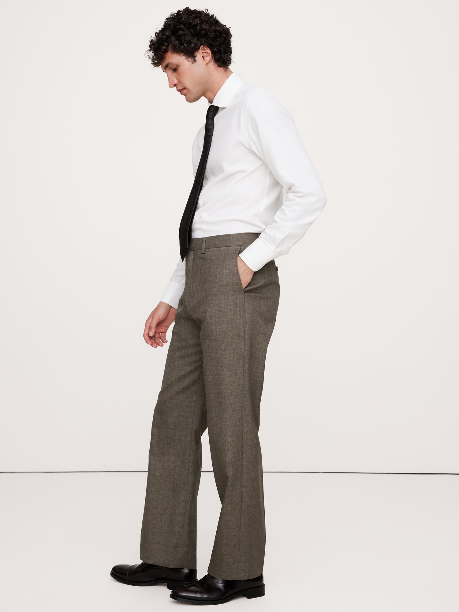 Signature Italian Rustico Straight-Leg Pant