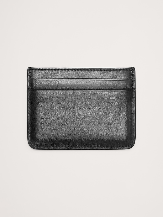 Leather Bi-Fold Wallet