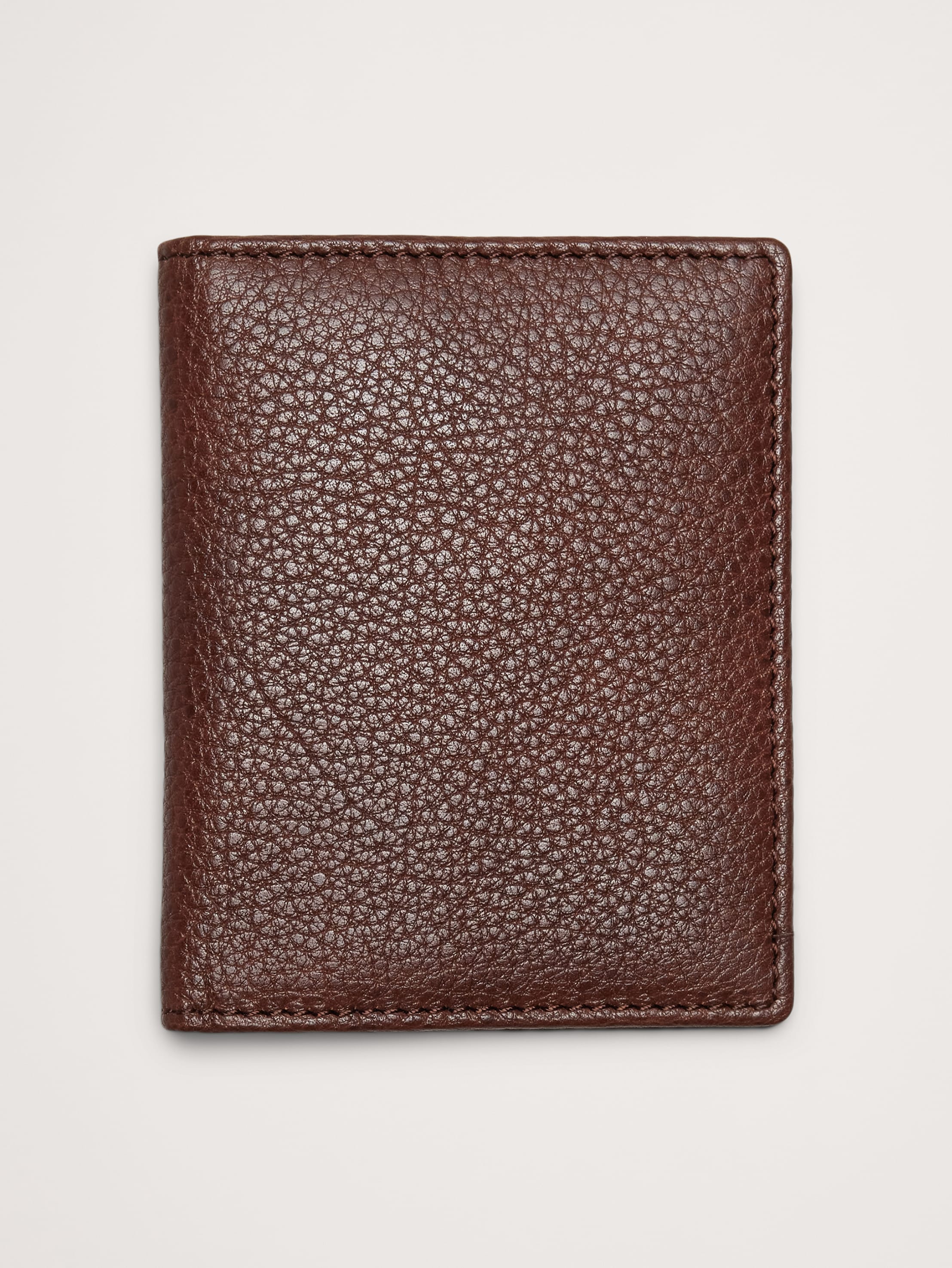 Leather Bi-Fold Card Case | Banana Republic