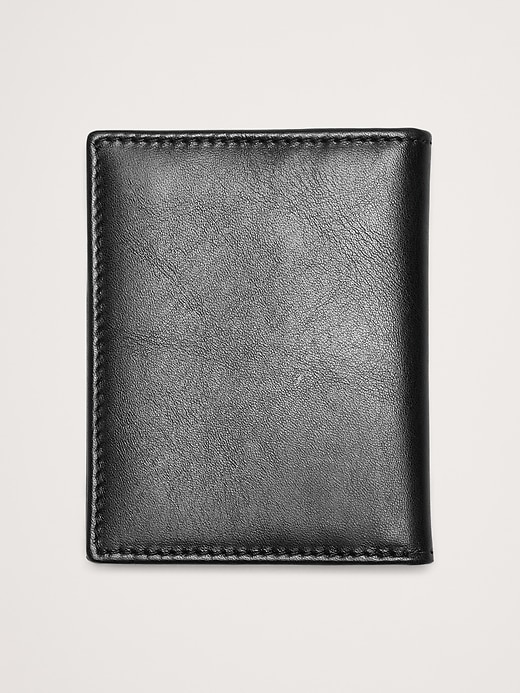 Leather Bi-Fold Card Case | Banana Republic