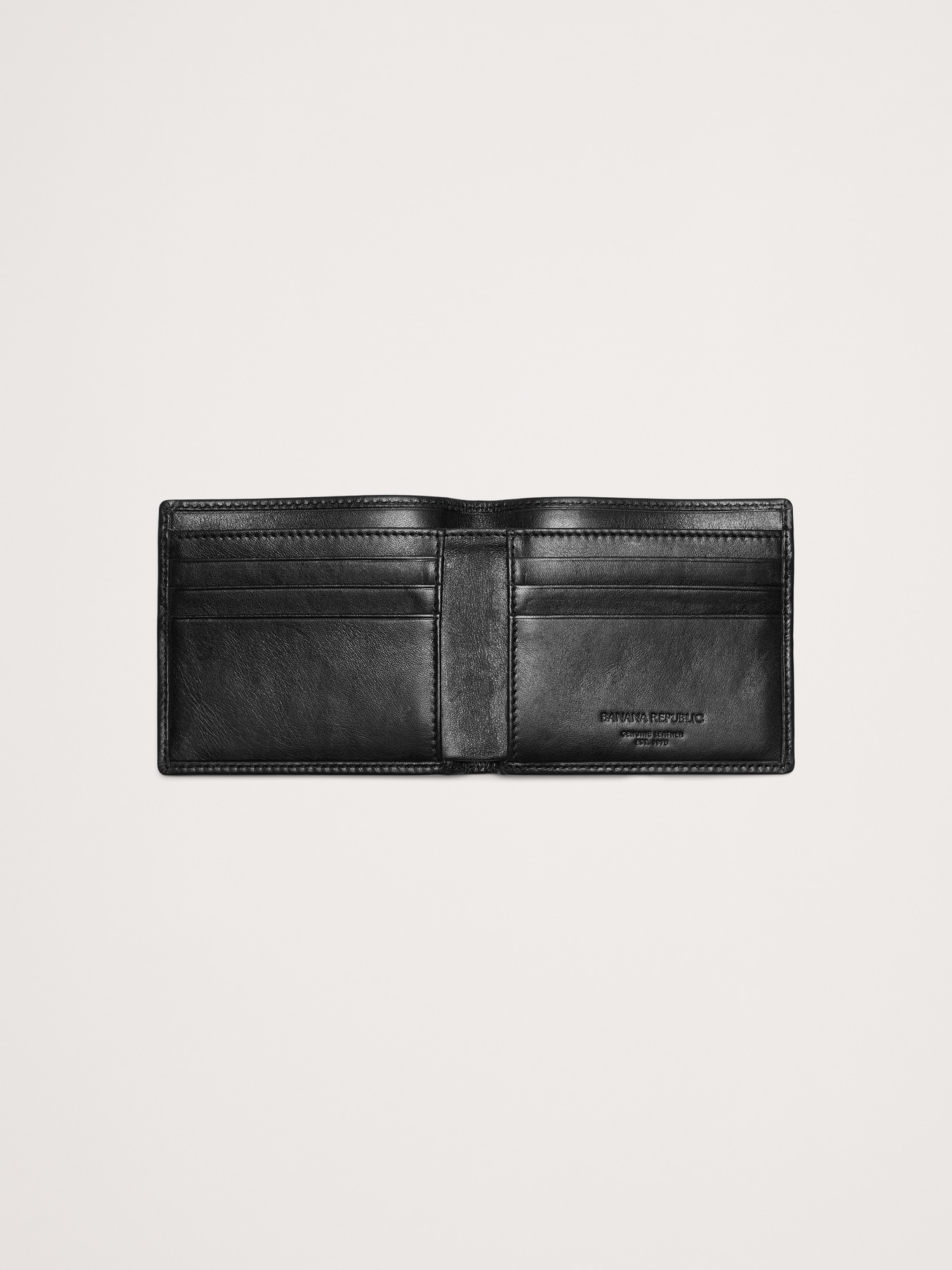 Leather Bi-Fold Wallet