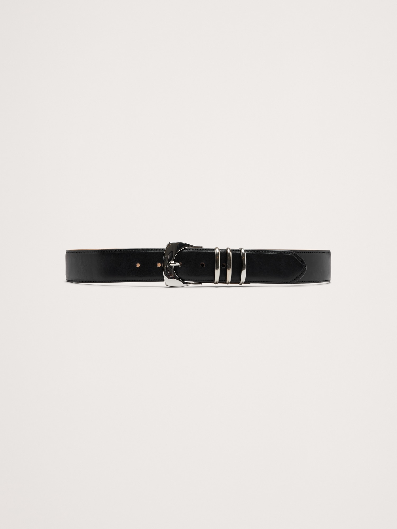 Fiori Statement Leather Belt