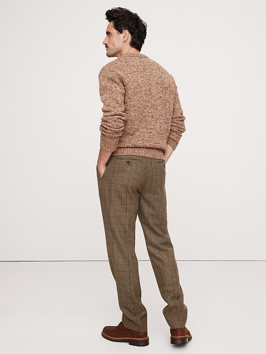 Plaid Flannel Suit Pant Banana Republic