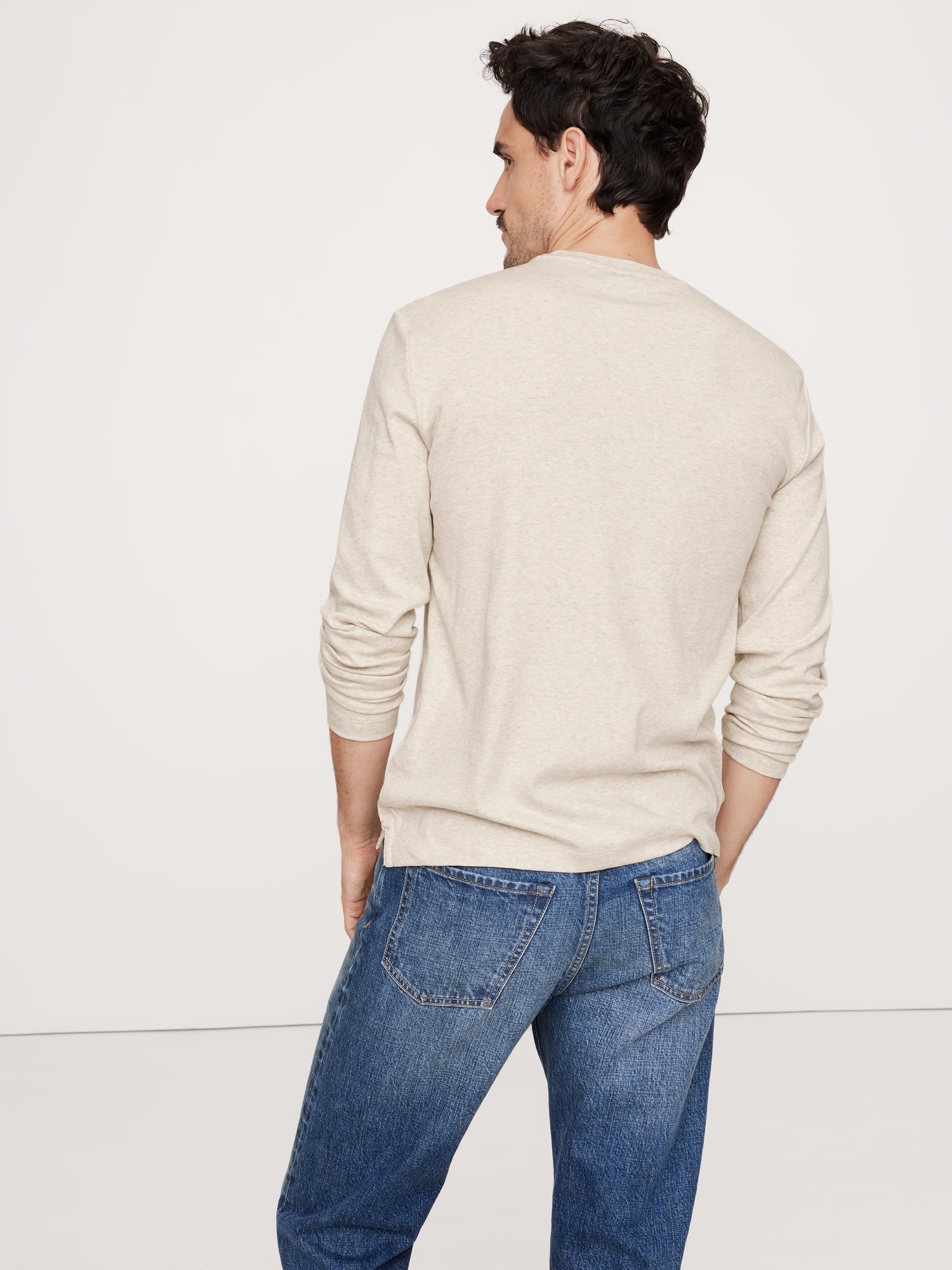 Luxury-Touch Long-Sleeve T-Shirt