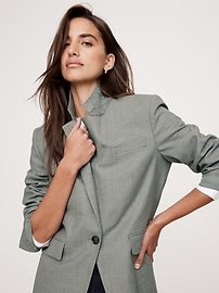 Siena Slim Italian Wool Blazer